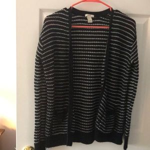 Forever 21 Black and white cardigan
